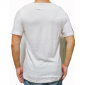 Benutzerdefinierte Baumwolle Großhandel Mode Weiß Digitaldruck Männer T-Shirt
